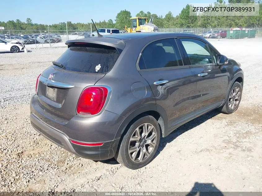 2016 FIAT 500X VIN ZFBCFXCT7GP389931 — фото 4