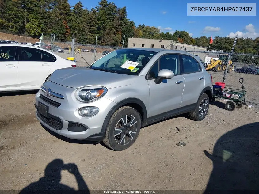 2017 FIAT 500X VIN ZFBCFYAB4HP607437 — фото 2