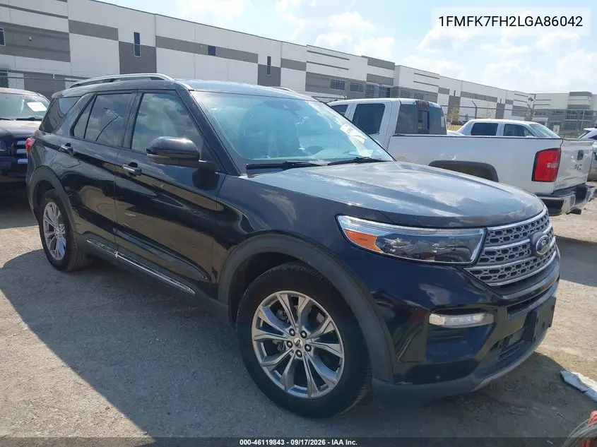 FORD EXPLORER 2021, VIN 1FMSK7FH2MGA86042