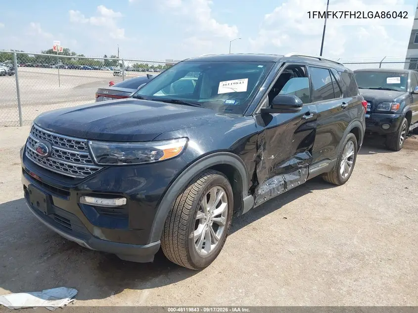 2021 FORD EXPLORER VIN 1FMSK7FH2MGA86042 — фото 2