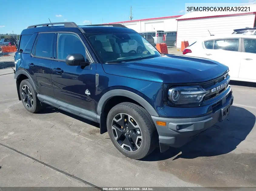 FORD BRONCO SPORT 2021, VIN 3FMCR9C6XMRA39221