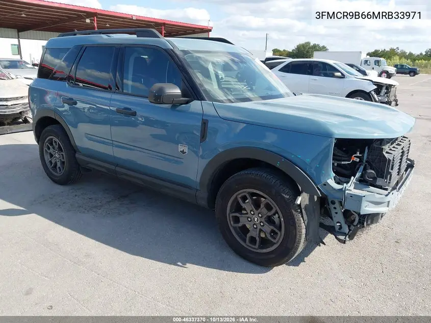 FORD BRONCO SPORT 2021, VIN 3FMCR9B66MRB33971