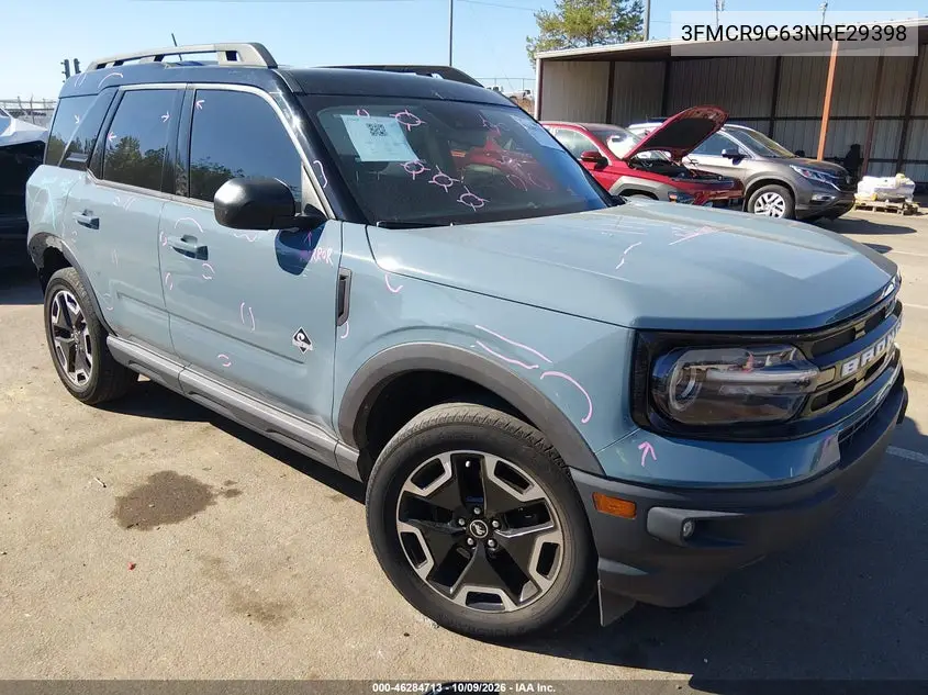 FORD BRONCO SPORT 2022, VIN 3FMCR9C63NRE29398