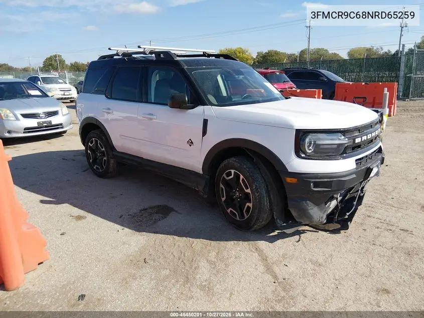 FORD BRONCO SPORT 2022, VIN 3FMCR9C68NRD65259