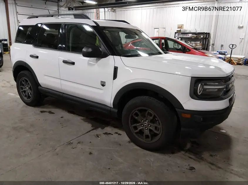 FORD BRONCO SPORT 2022, VIN 3FMCR9B67NRE21077