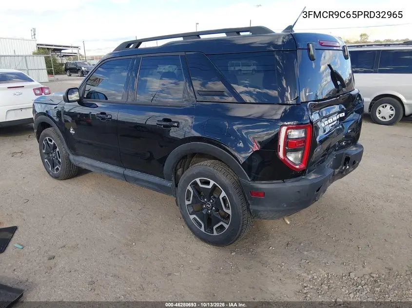 2023 FORD BRONCO SPORT VIN 3FMCR9C65PRD32965 — фото 3