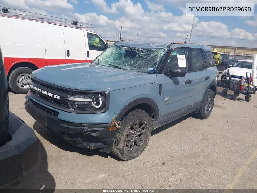 2023 FORD BRONCO SPORT VIN 3FMCR9B62PRD29698 — фото 2