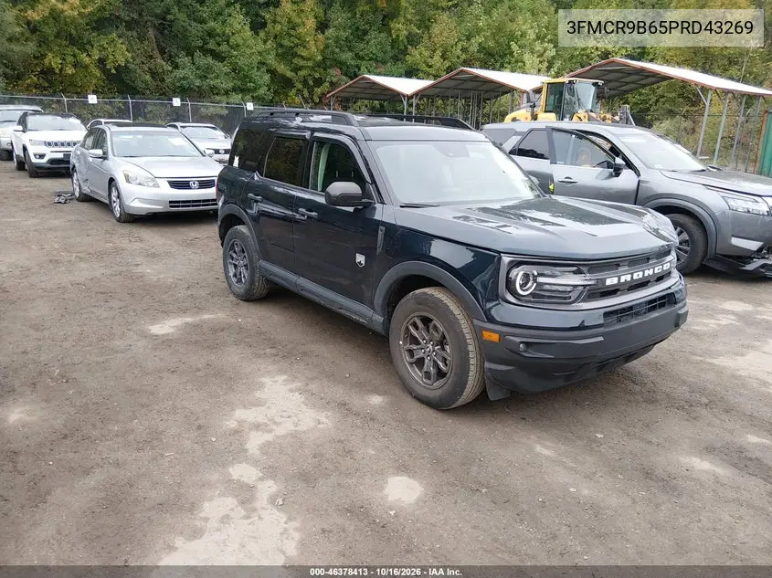 FORD BRONCO SPORT 2023, VIN 3FMCR9B65PRD43269