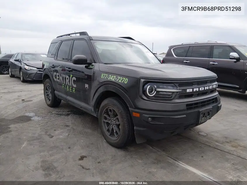 FORD BRONCO SPORT 2023, VIN 3FMCR9B68PRD51298