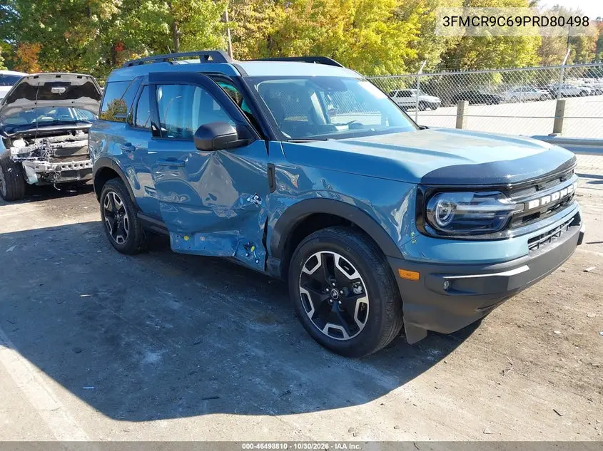 FORD BRONCO SPORT 2023, VIN 3FMCR9C69PRD80498