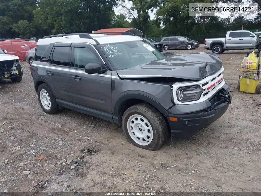 FORD BRONCO SPORT 2024, VIN 3FMCR9G66RRF14221