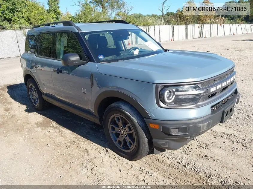 FORD BRONCO SPORT 2024, VIN 3FMCR9B67RRE71886