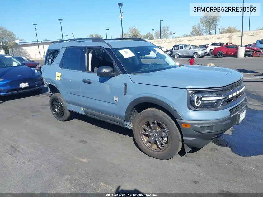 FORD BRONCO SPORT 2024, VIN 3FMCR9B62RRE70659