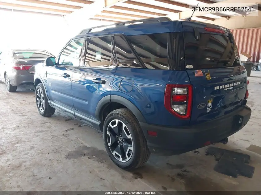 2024 FORD BRONCO SPORT VIN 3FMCR9B66RRF52541 — фото 3