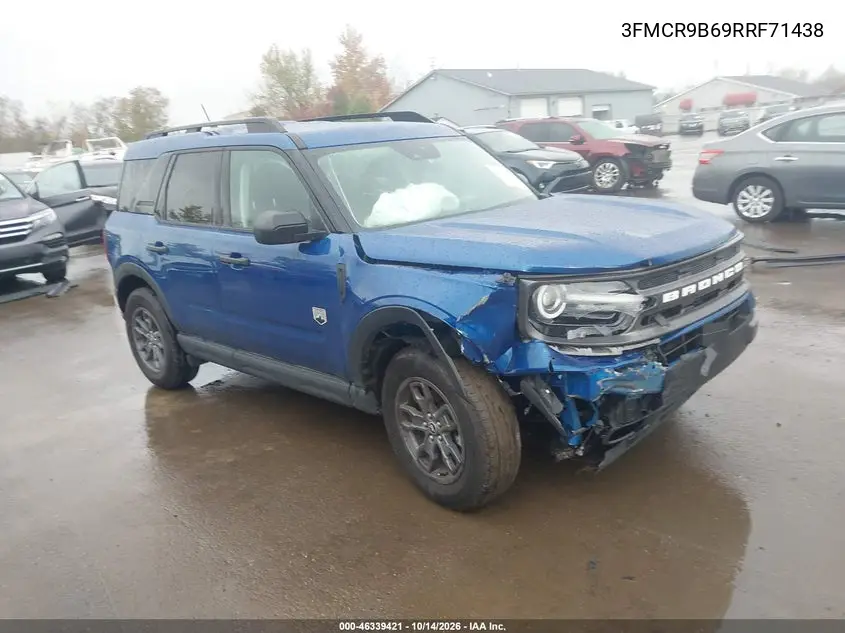 FORD BRONCO SPORT 2024, VIN 3FMCR9B69RRF71438