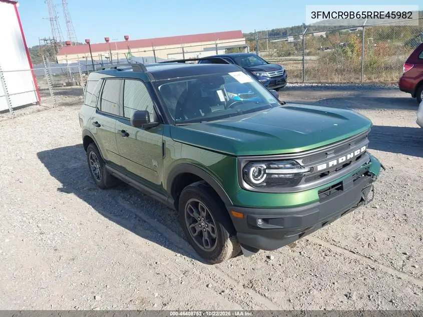 FORD BRONCO SPORT 2024, VIN 3FMCR9B65RRE45982