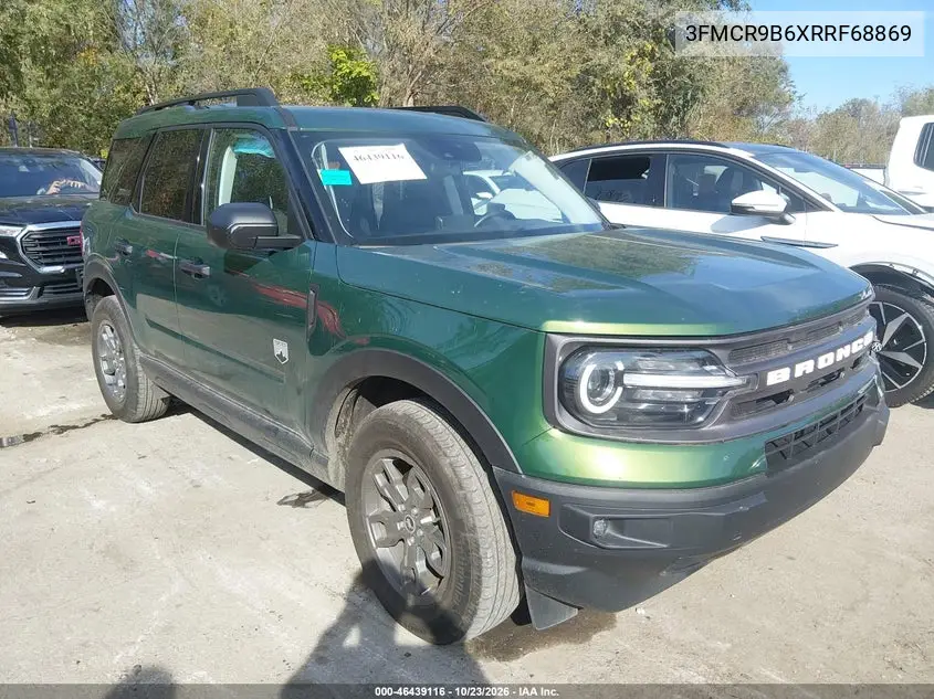 FORD BRONCO SPORT 2024, VIN 3FMCR9B6XRRF68869