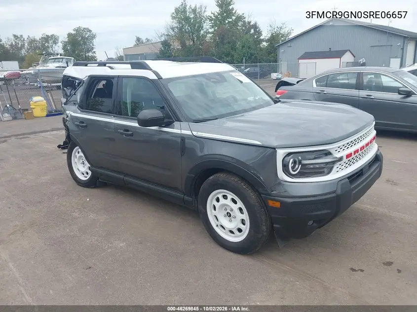 FORD BRONCO SPORT 2025, VIN 3FMCR9GN0SRE06657