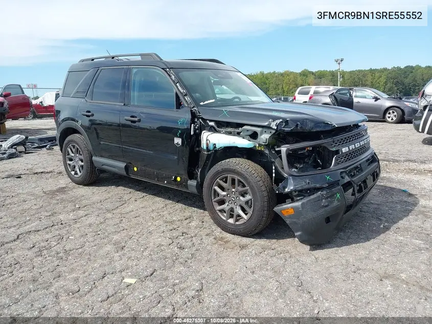 FORD BRONCO SPORT 2025, VIN 3FMCR9BN1SRE55552