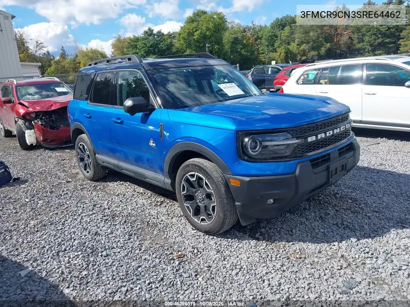 FORD BRONCO SPORT 2025, VIN 3FMCR9CN3SRE64462