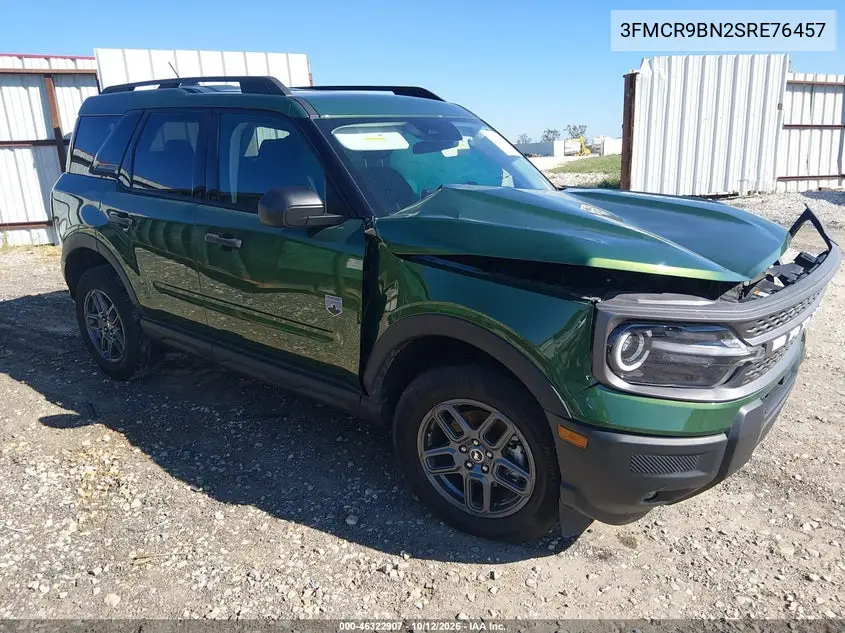 FORD BRONCO SPORT 2025, VIN 3FMCR9BN2SRE76457