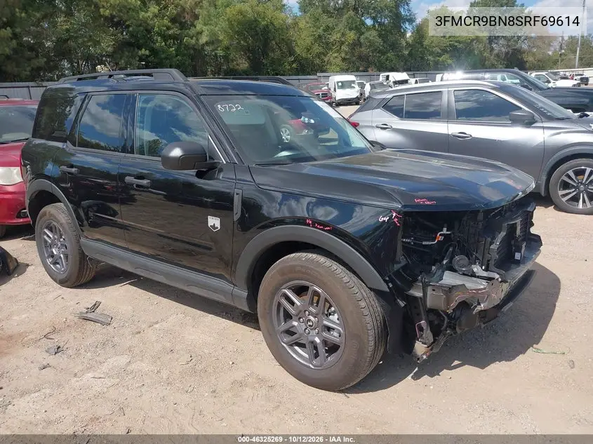 FORD BRONCO SPORT 2025, VIN 3FMCR9BN8SRF69614