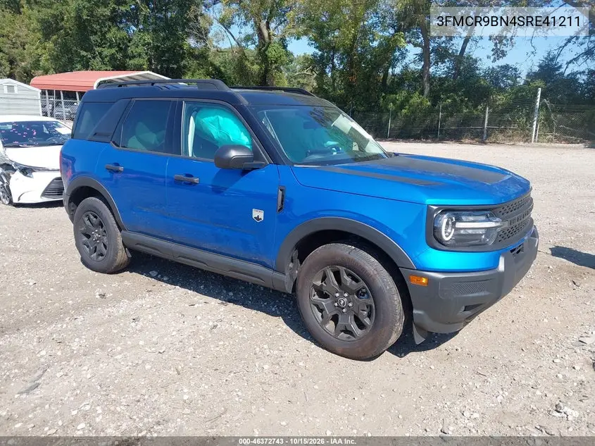 FORD BRONCO SPORT 2025, VIN 3FMCR9BN4SRE41211