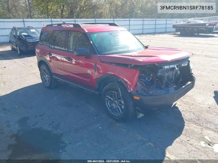 FORD BRONCO SPORT 2025, VIN 3FMCR9BN1SRF78185