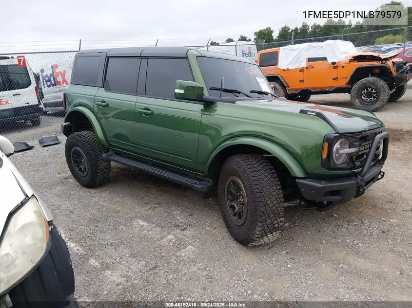 FORD BRONCO 2022, VIN 1FMEE5DP1NLB79579
