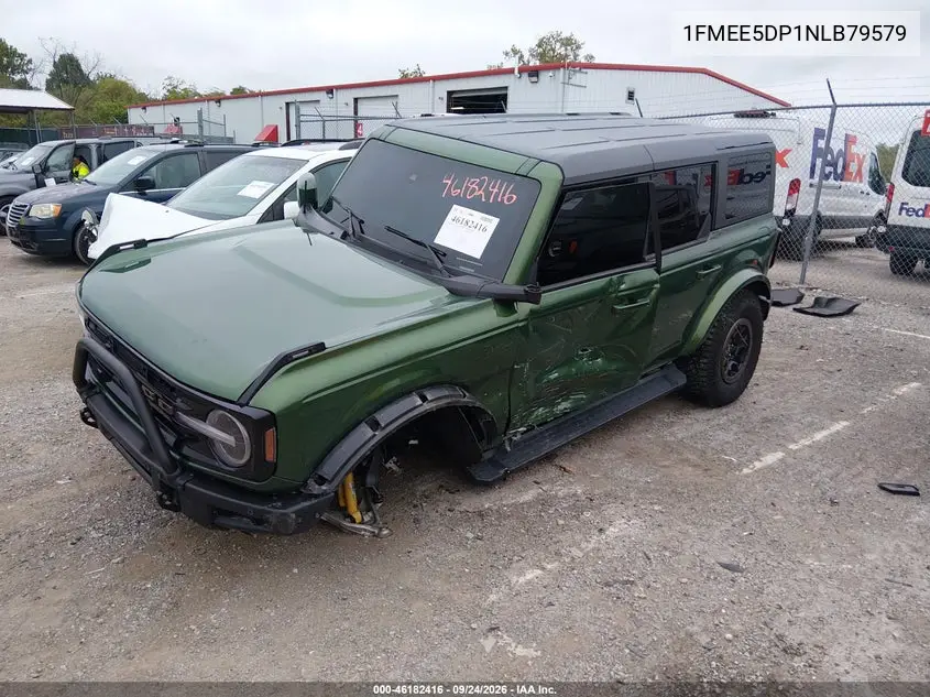 2022 FORD BRONCO VIN 1FMEE5DP1NLB79579 — фото 2