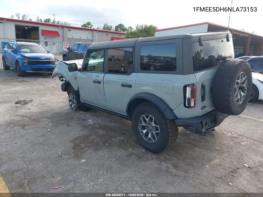 2022 FORD BRONCO VIN 1FMEE5DH6NLA73153 — фото 3