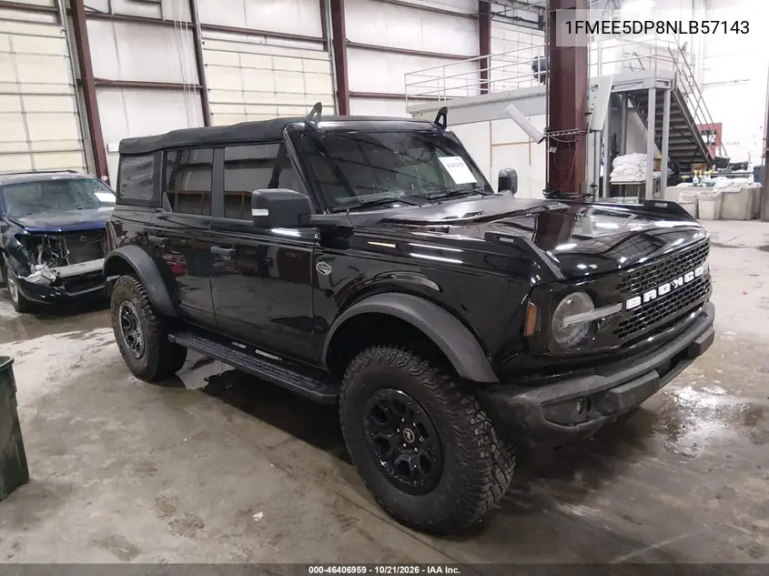 FORD BRONCO 2022, VIN 1FMEE5DP8NLB57143