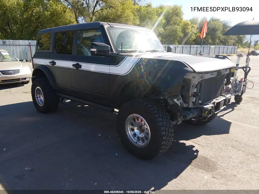 FORD BRONCO 2023, VIN 1FMEE5DPXPLB93094