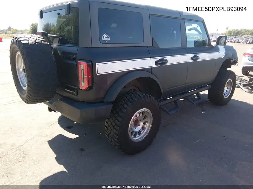 2023 FORD BRONCO VIN 1FMEE5DPXPLB93094 — фото 4