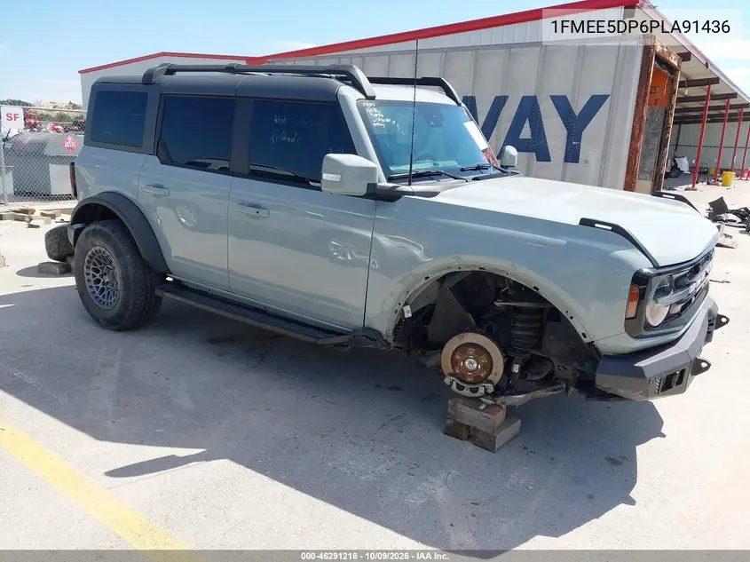 FORD BRONCO 2023, VIN 1FMEE5DP6PLA91436