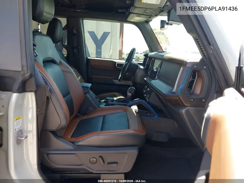 2023 FORD BRONCO VIN 1FMEE5DP6PLA91436 — фото 5
