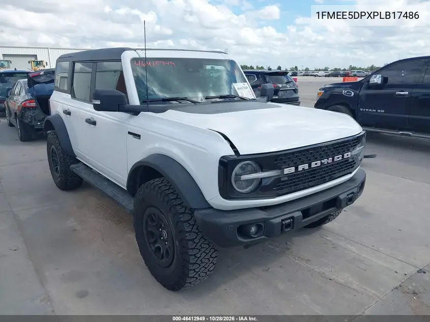 FORD BRONCO 2023, VIN 1FMEE5DPXPLB17486