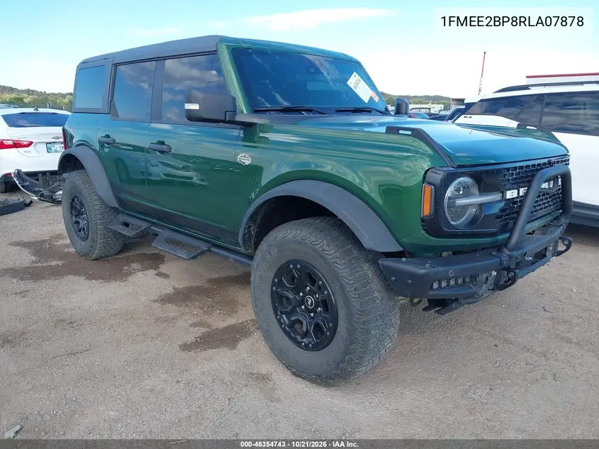 FORD BRONCO 2024, VIN 1FMEE2BP8RLA07878
