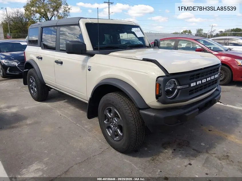 FORD BRONCO 2025, VIN 1FMDE7BH3SLA85539