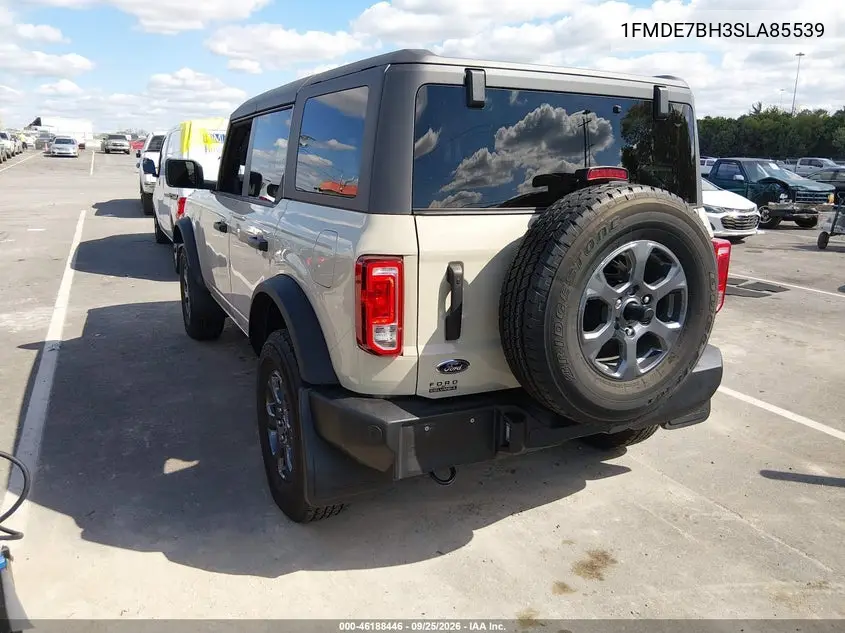 2025 FORD BRONCO VIN 1FMDE7BH3SLA85539 — фото 3