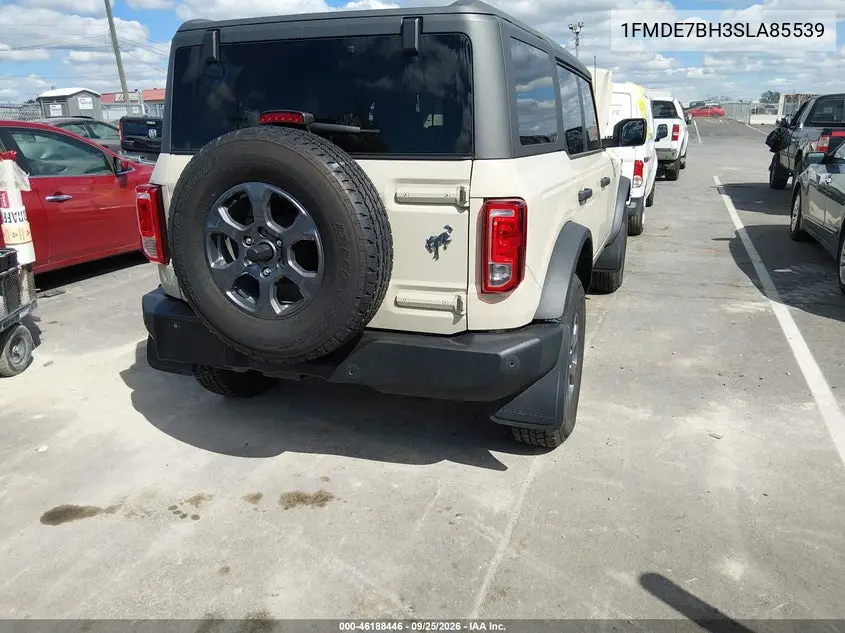 2025 FORD BRONCO VIN 1FMDE7BH3SLA85539 — фото 4