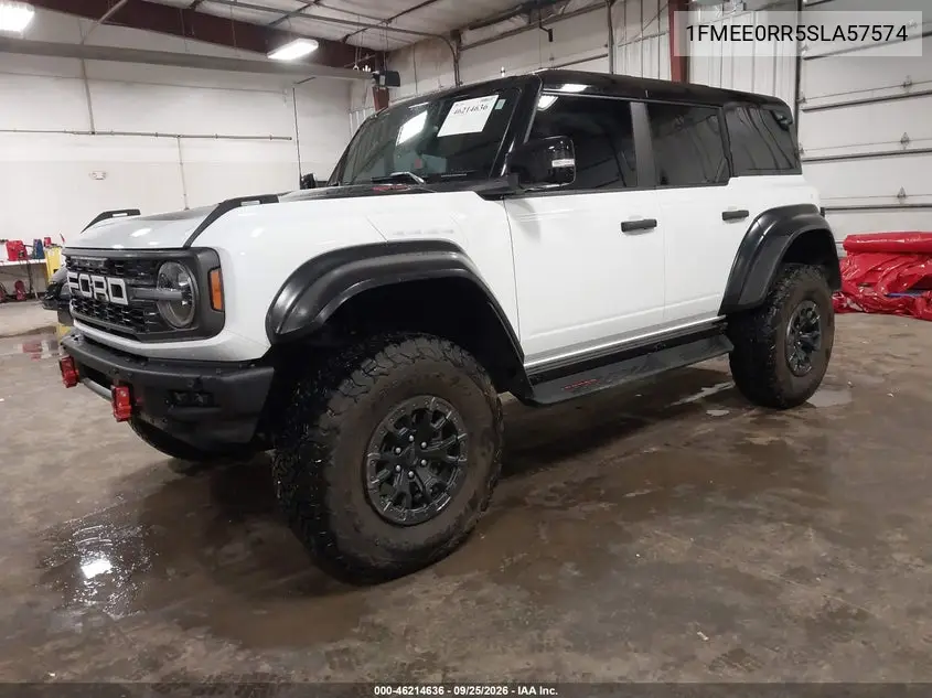 2025 FORD BRONCO VIN 1FMEE0RR5SLA57574 — фото 2