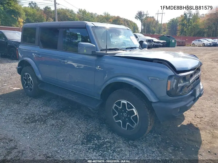 FORD BRONCO 2025, VIN 1FMDE8BH5SLB81579