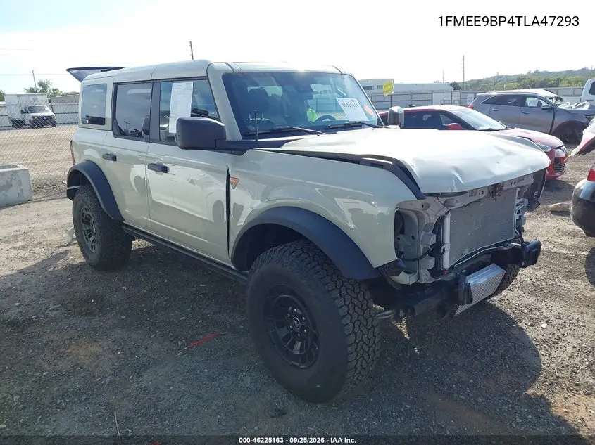 FORD BRONCO 2026, VIN 1FMEE9BP4TLA47293