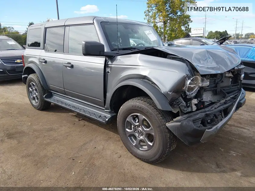 FORD BRONCO 2026, VIN 1FMDE7BH9TLA70688
