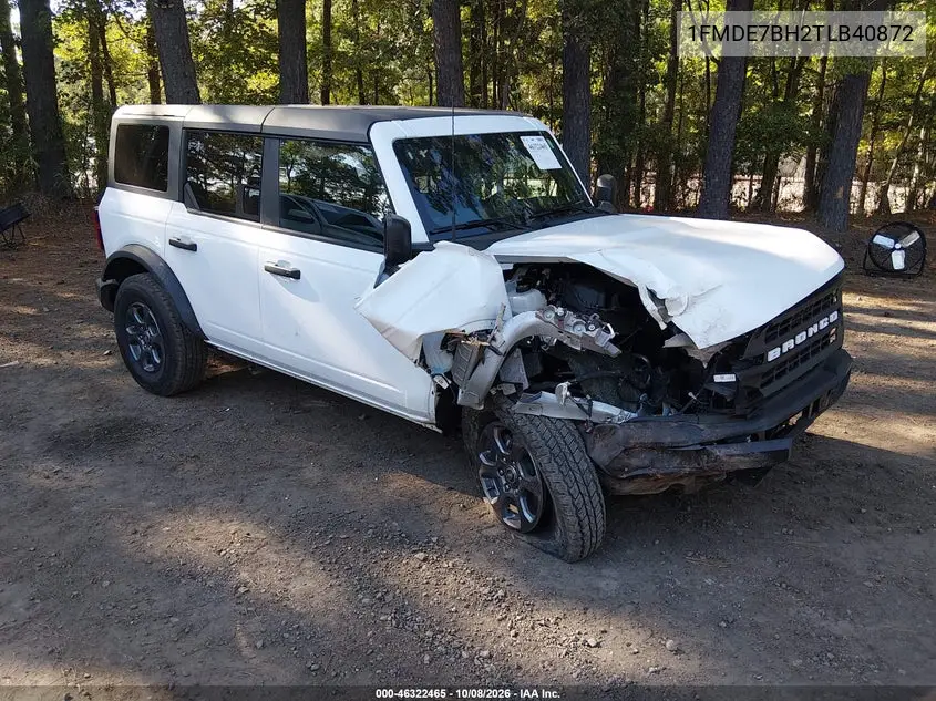 FORD BRONCO 2026, VIN 1FMDE7BH2TLB40872