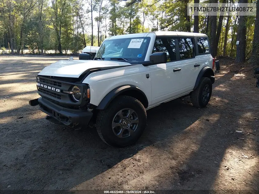 2026 FORD BRONCO VIN 1FMDE7BH2TLB40872 — фото 2