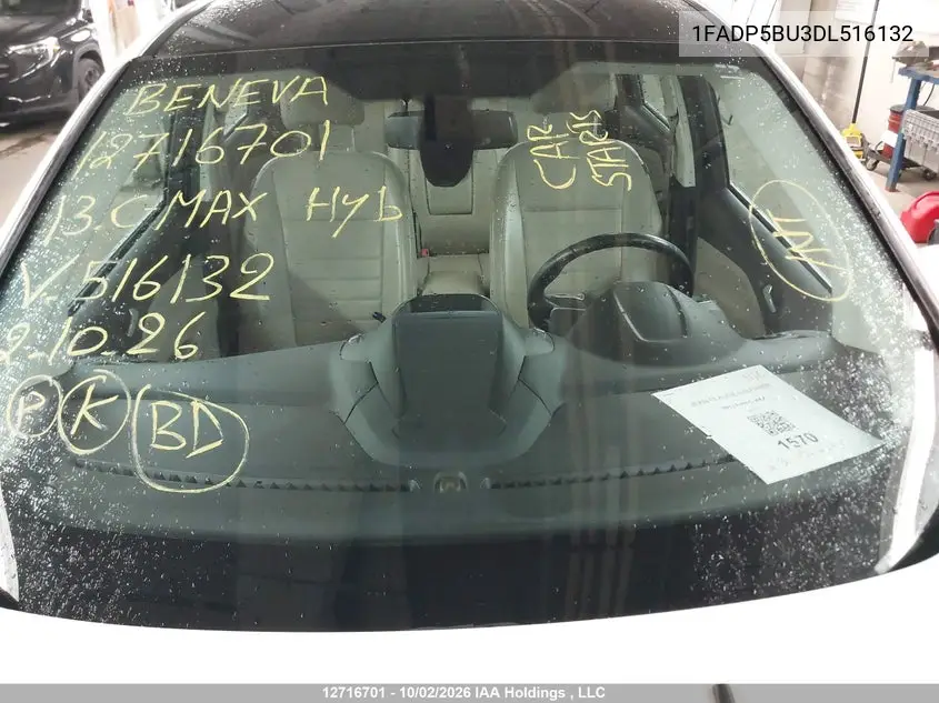 2013 FORD C-MAX VIN 1FADP5BU3DL516132 — фото 17