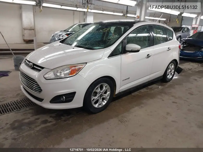 2013 FORD C-MAX VIN 1FADP5BU3DL516132 — фото 2