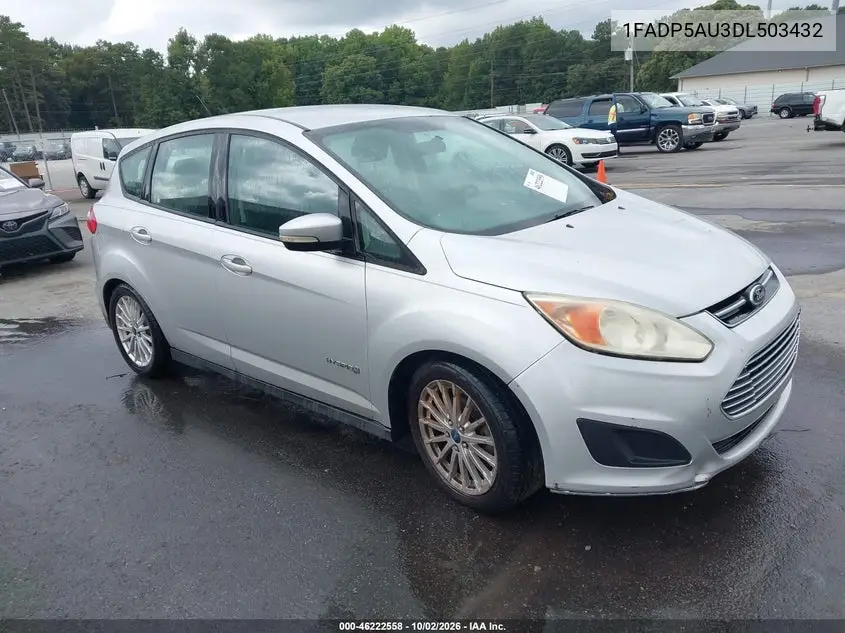 FORD C-MAX 2013, VIN 1FADP5AU3DL503432
